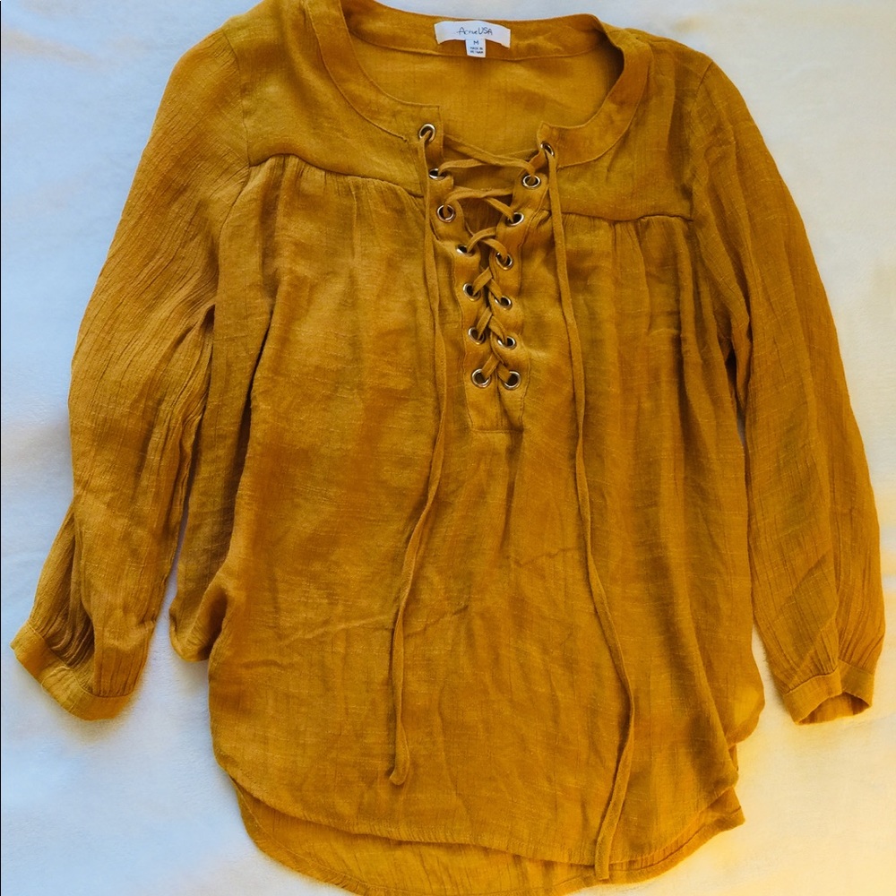 Mustard color Shirt